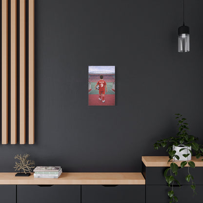 Liverpool Like Personalized Soccer Boy Canvas (Matte) With Custom Name and Number 1 (PL-B03-LFC)