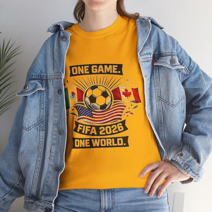 Adult World Soccer Customized T-Shirt