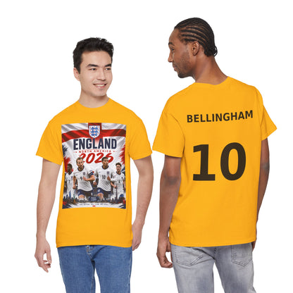 England Adult World Soccer Customized T-Shirt