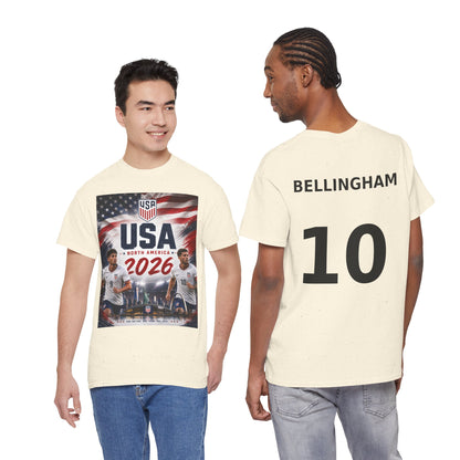 USA Adult World Soccer Customized T-Shirt